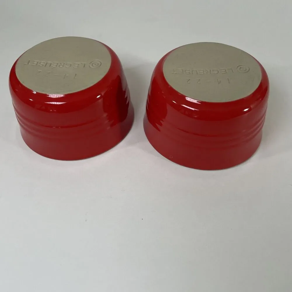Le Creuset Ramekin Set Of 2 Red 14-22